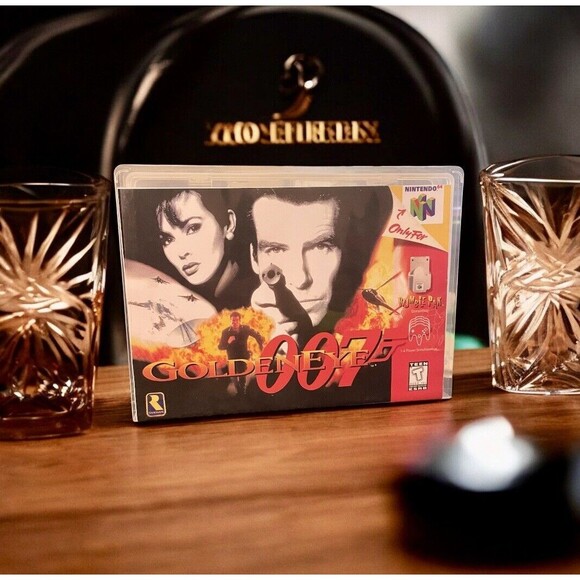GoldenEye 007 (Nintendo 64, N64) HQ Reproduction Case/Cover, Fast S/H
